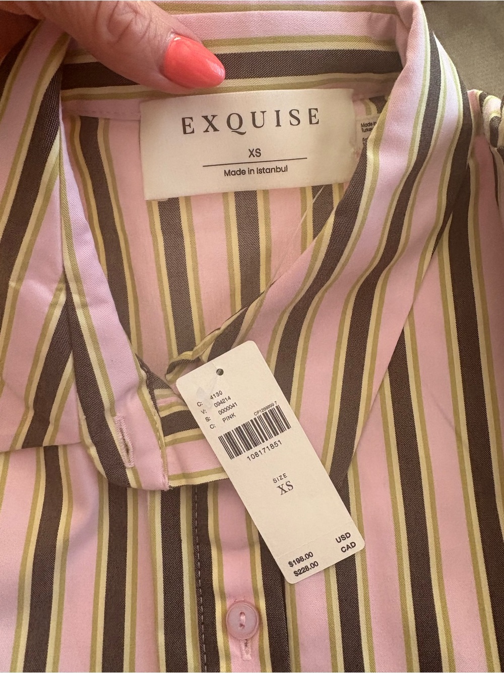 EXQUISE SHORT-SLEEVE RAINA SHIRT DRESS - Picture 11 of 14